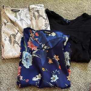 Express & gap shirt bundle size small